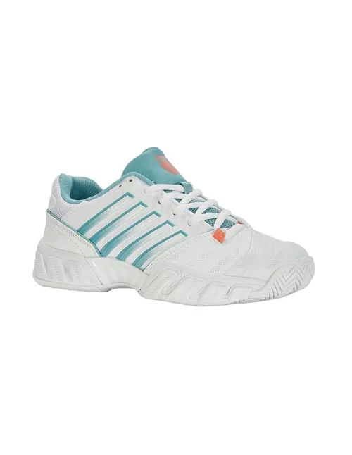 Kswiss Bigshotight 4 Blanco Azul Mujer | Ofertas de pádel