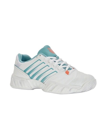 Kswiss Bigshotight 4 Feminino Branco Azul | Ofertas de padel