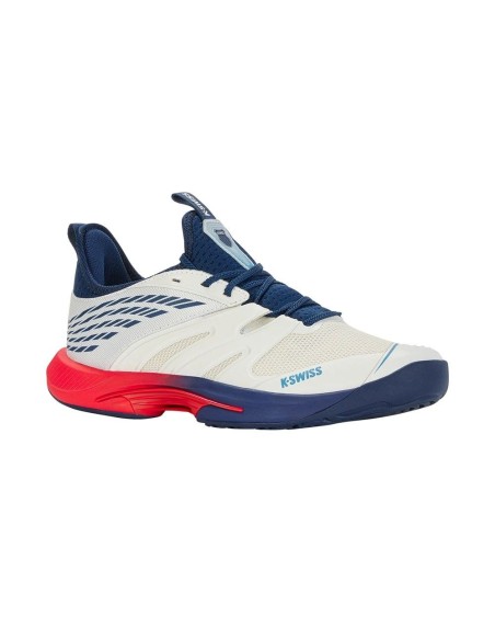 Kswiss Speed Trac Blanco Azul Rojo | Ofertas de pádel