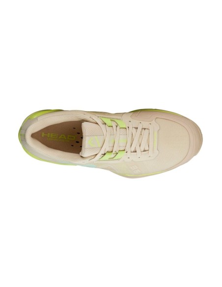 Head Sprint Pro 3.5 Clay Beige Yellow Women's | Ofertas de padel