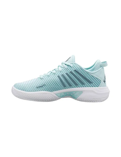 Kswiss Hypercourt Supreme Hb Feminino Azul Claro Azul | Ofertas de padel