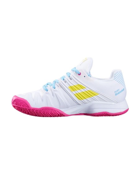 Babolat Propulse Fury Clay Blanco Mujer 31s22554 1064 | Ofertas de pádel