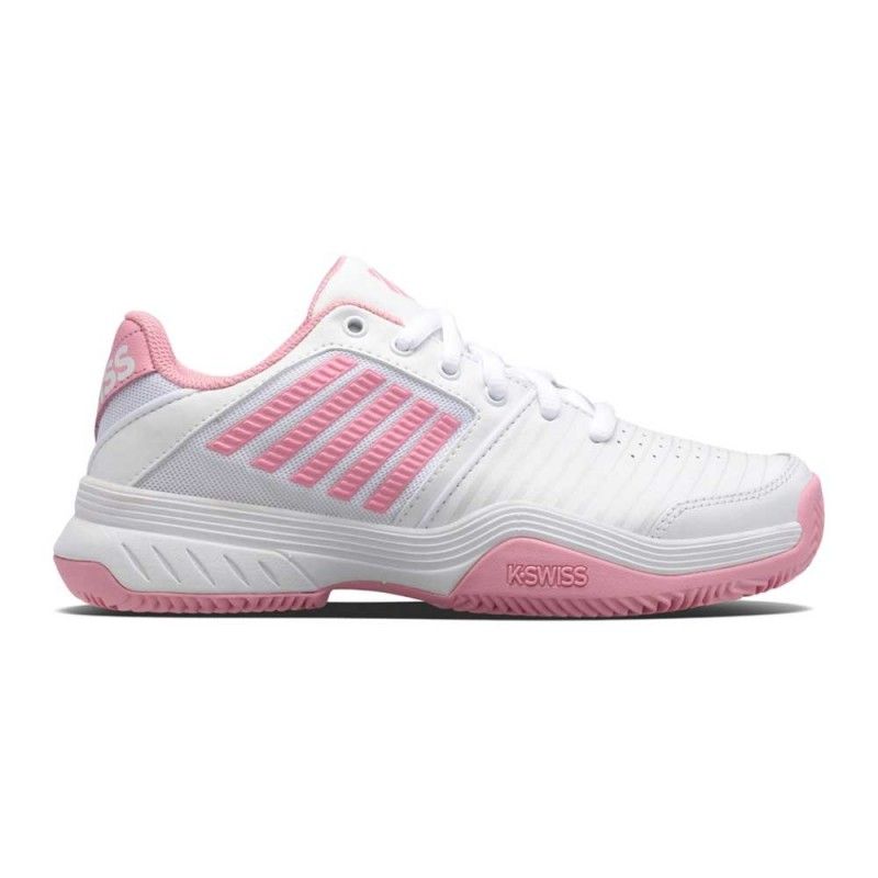 Kswiss Court Express Hb Blanco Rosa Mujer 96750959