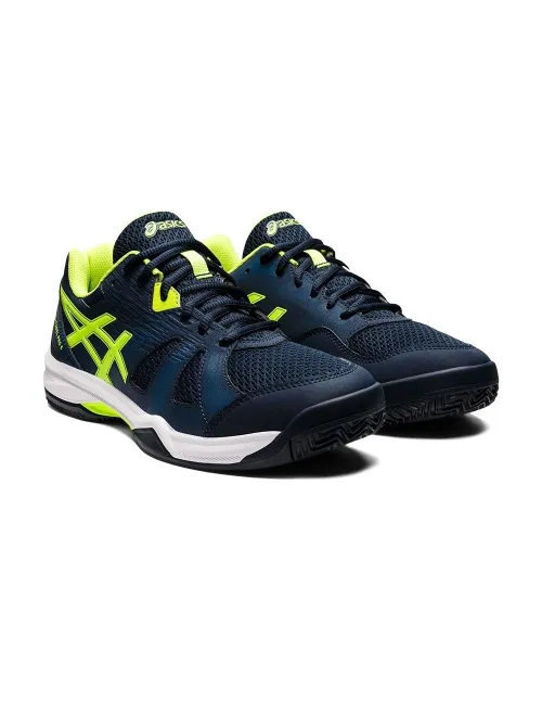 Asics Gel Padel Pro 5 Azul Fluor Verde 1041a302401 | Ofertas de padel