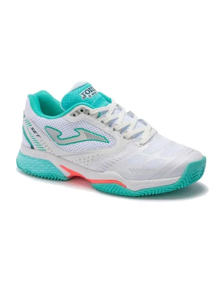 Joma Set 21 Clay White Green Women's | Ofertas de padel