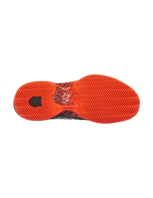 Kswiss Hypercourt Supreme Hb Negro Naranja 06617061 | Ofertas de pádel
