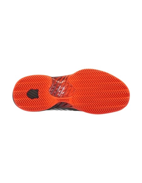 Kswiss Hypercourt Supreme Hb Black Orange 06617061 | Ofertas de padel