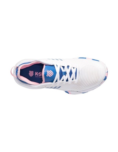 Kswiss Hypercourt Supreme Hb Blanco Azul Mujer | Ofertas de pádel