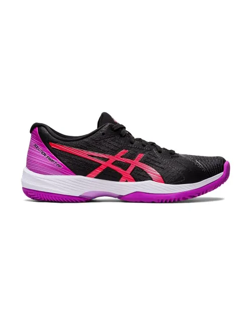 Asics Solution Swift Ff Padel Negro Rosa Mujer 1042A204 001 | Ofertas de padel