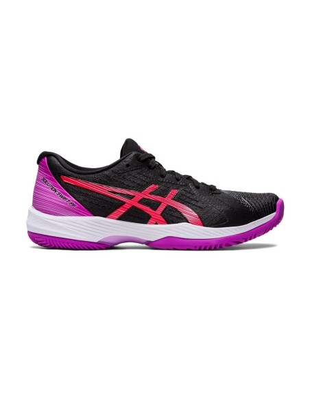 Asics Solution Swift Ff Padel Negro Rosa Mujer 1042A204 001 | Ofertas de padel