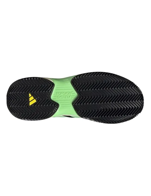 Adidas Courtjam Control Clay Negro Verde | Ofertas de pádel