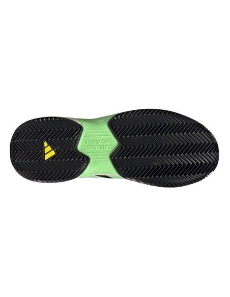 Adidas Courtjam Control Clay Negro Verde Gw4220 | Ofertas de pádel