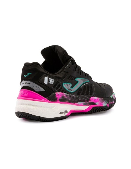 Joma Slam 22 Clay Preto Fúcsia Feminino | Ofertas de padel