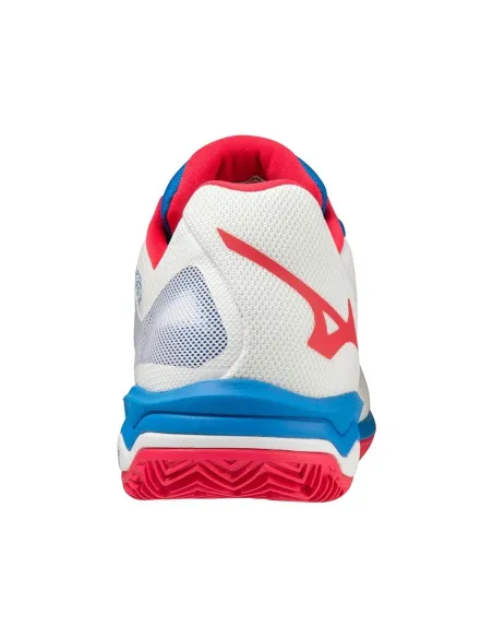Mizuno Light Wave Exceed Padel Bianco Rosso |Padel offers