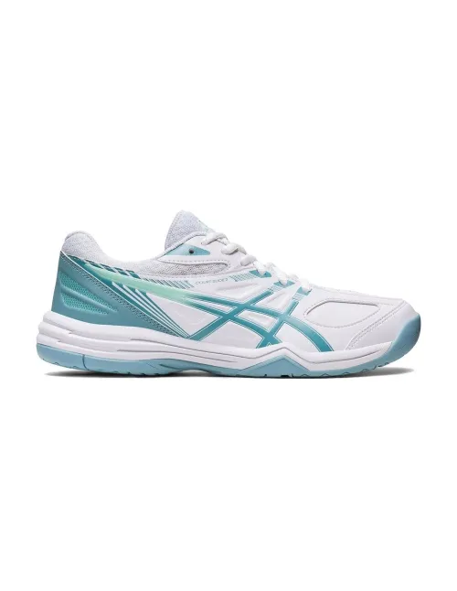 Asics Court Slide Blanco Azul Mujer 21042A149 104 | Ofertas de padel