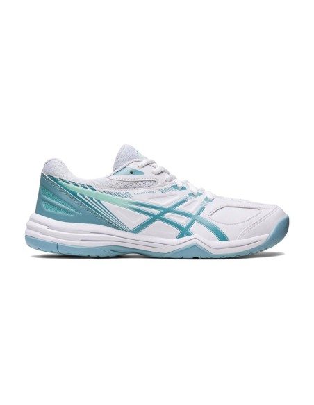 Asics Court Slide Bianco Blu Donna |Padel offers