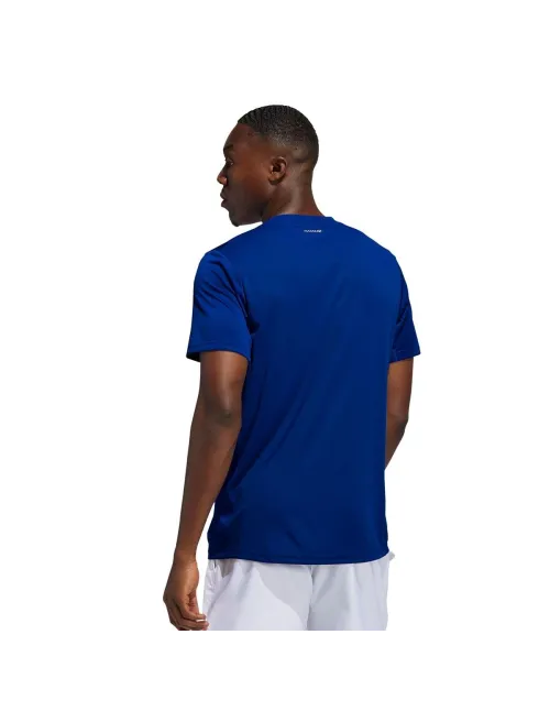 Adidas Maglietta Club Tennis 3-Stripes Collegiate Royal |Padel offers