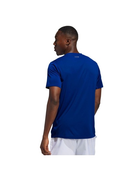 Camiseta Adidas Club Tennis 3 Bandas Collegiate | Ofertas de pádel