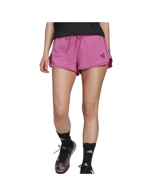 Shorts Adidas Women's Pink Club Shorts |Padel offers