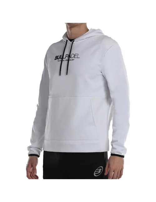 Sweatshirt Bullpadel Yambo White | Ofertas de padel