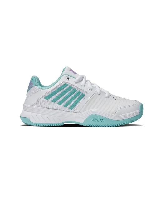 Kswiss Court Express Hb Blanco Azul Mujer 96750117