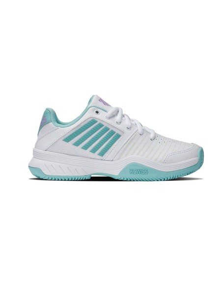 Kswiss Court Express Hb Blanco Azul Mujer | Ofertas de pádel