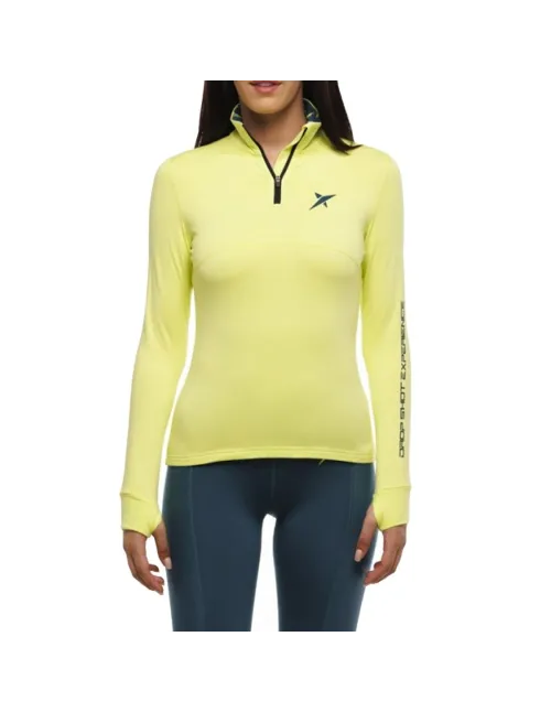 Drop Shot Sweatshirt Famara Amarelo Mulher | Ofertas de padel