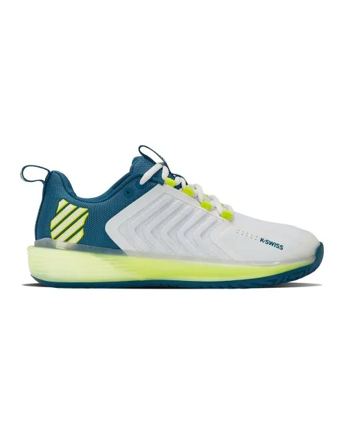 Kswiss Ultrashot 3 Blanco Amarillo 06988136 | Ofertas de pádel