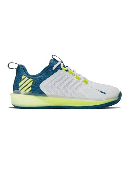 Kswiss Ultrashot 3 Branco Amarelo | Ofertas de padel