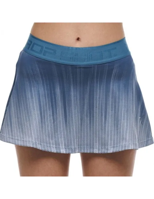Drop Shot Saia Isora Azul Branco Mulher | Ofertas de padel