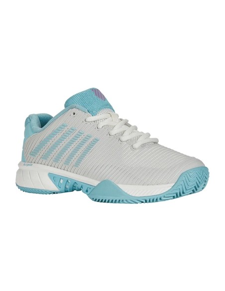 Kswiss Hypercourt Express 2 Hb Mujer Blanco Azul 96614190 | Ofertas de pádel