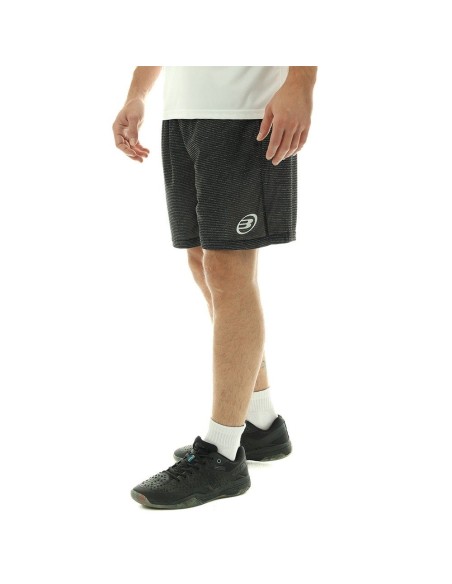 Pantalón Corto Bullpadel Abato Negro | Ofertas de pádel