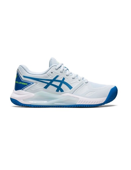 Asics Gel-Challenger 13 Clay Azul Mujer 1042A165-404 | Ofertas de padel