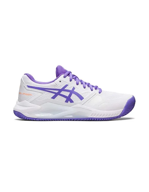 Asics Gel-Challenger 13 Argilla Bianco e Viola Donna 1042a165-104 |Padel offers
