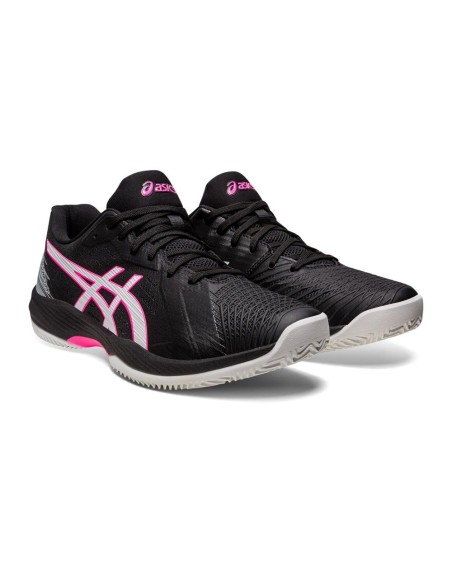 Asics Solution Swift Ff Clay Negro Rosa 1041a299 002 | Ofertas de pádel