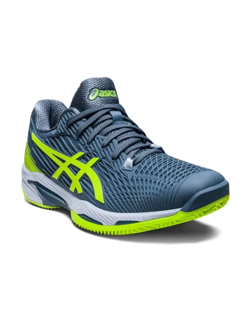 Asics Solution Speed Ff 2 Clay Azul Verde | Ofertas de padel