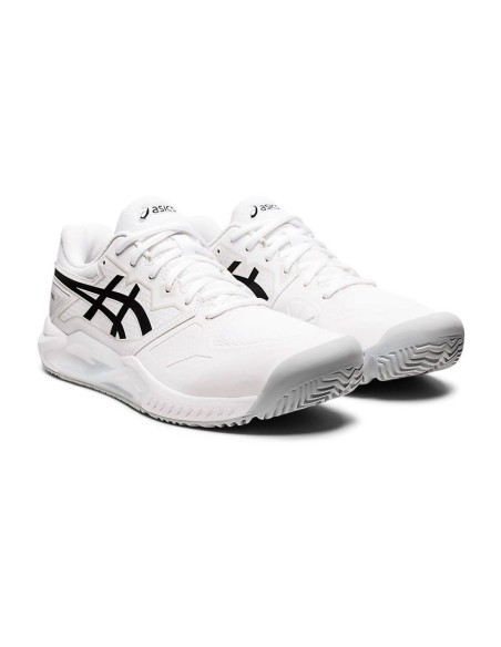 Asics Gel-Challenger 13 Padel White Black 1041a315 100 | Ofertas de padel