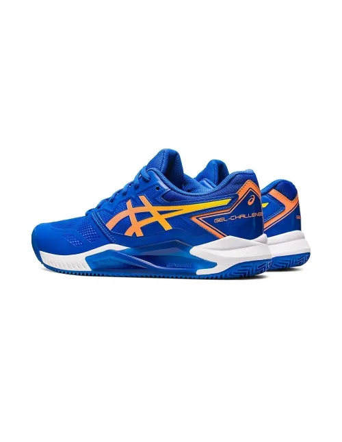 Asics Gel-Challenger 13 Argilla Blu Arancione |Padel offers