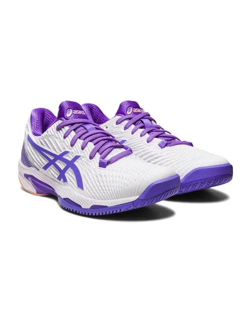 Asics Soluzione Velocità Ff 2 Bianco Viola Donna 1042a136-104 |Padel offers