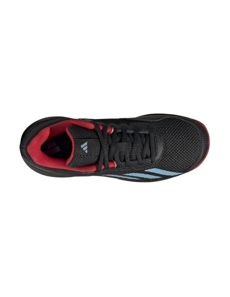 Adidas Courtflash K Black Red Junior Hp9717 | Ofertas de padel