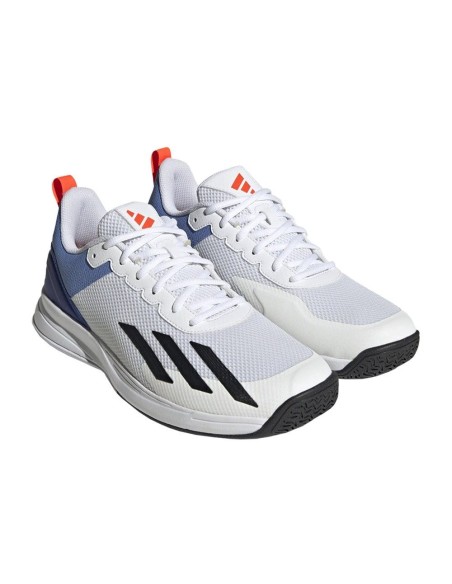 Adidas Courtflash Speed Bianco Blu |Padel offers