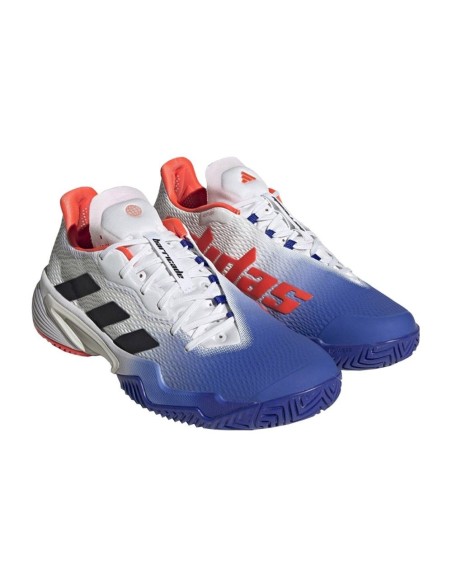 Adidas Barricada Branco Azul | Ofertas de padel