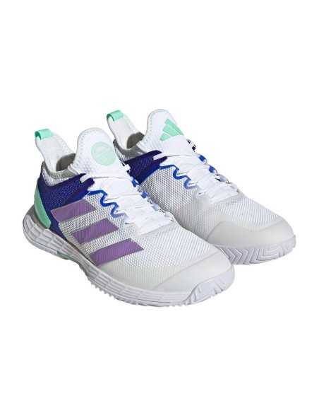 Adidas Adizero Ubersonic 4 Lanzat Donna Bianco Viola Hq8390 |Padel offers