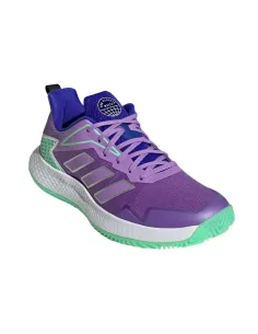 Adidas Defiant Speed Clay Purple Green Women's Hq8465 | Ofertas de padel