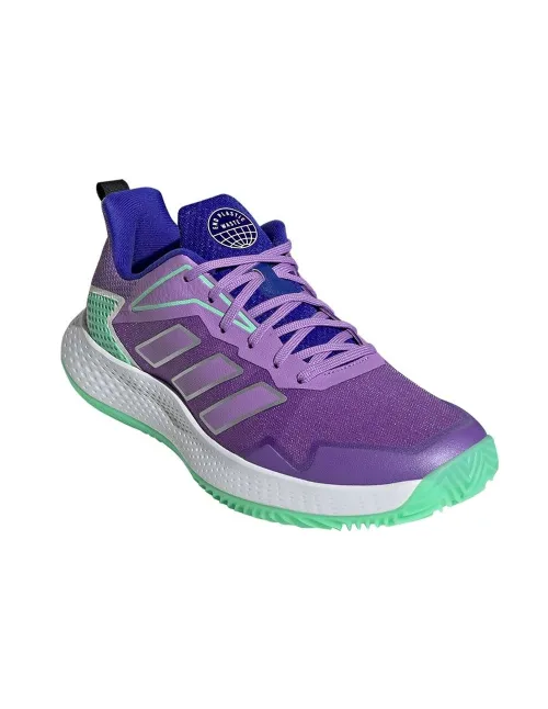 Adidas Defiant Speed Clay Morado Verde Mujer Hq8465