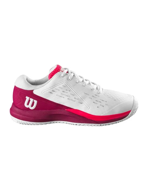 Wilson Rush Pro Ace Wrs330380 Per Bambine Bianche E Magenta |Padel offers