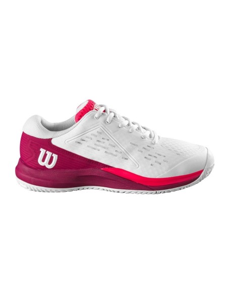 Wilson Rush Pro Ace Blanco Magenta Niña Wrs330380 | Ofertas de pádel