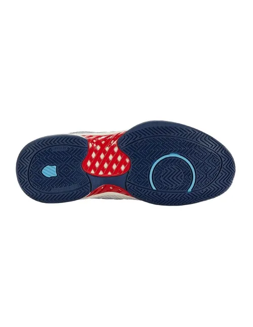 Kswiss Hypercourt Express 2 White Navy Blue 6613146 | Ofertas de padel