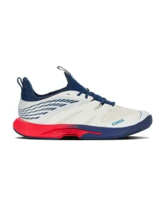 Kswiss Speed Trac Blanco Azul Rojo 7392146 | Ofertas de pádel