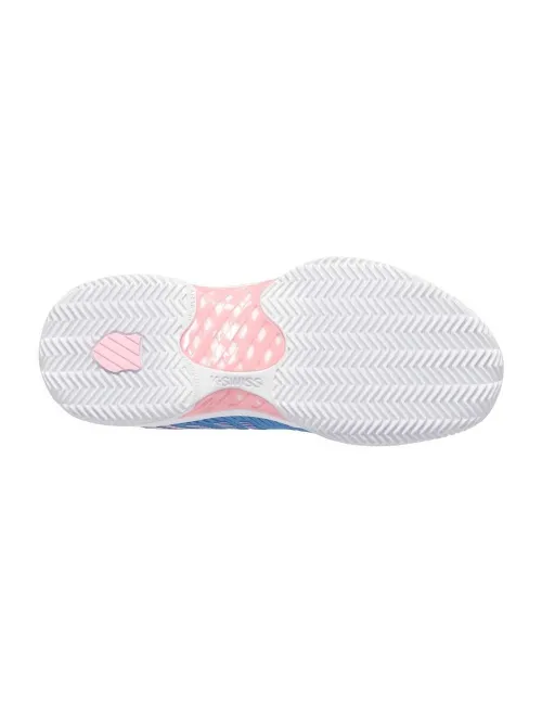 Kswiss Hypercourt Express 2 Feminino Azul Branco | Ofertas de padel